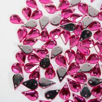 CHATON PRIMEIRA LINHA GOTA 8X13 -PINK-250Pçs