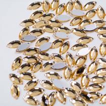 CHATON PRIMEIRA LINHA NAVET 7X15 - MEL/ TOPAZ - 250pçs CHATON PRIMEIRA LINHA NAVET 7X15 - MEL/ TOPAZ - 250pçs