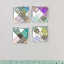 Chaton Termocolante Quadrado Oval Pedrarias Rhinestone Hotfix Nail para Unha Strass ChatonQuadrado