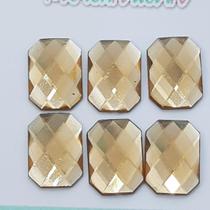 Chaton Termocolante Retângulo Oval Nail Strass Hotfix Rhinestone para Unha Pedrarias ChatonRetangulo