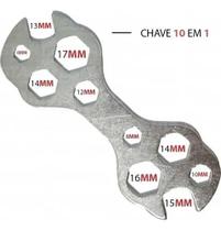 Chave 10 em 1 Kit Ferramenta de Bicicleta Profissional: Aço Carbono para Reparo de Alta Performance Chave 10 em 1 Kit Ferramenta de Bicicleta Profissional: Aço Carbono para Reparo de Alta Performance