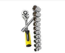 chave 12 peças soquetes com catraca 1/2 polegadas