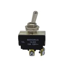 Chave 14223 Interruptor Alavanca Bipolar 15A 2 Posições Fixa Margirius