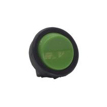 Chave 16123 Interruptor Tecla Unipolar 6A 2 Posições Verde Margirius
