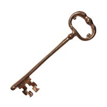 Chave Abertura De Caminhos Cobreada 19,50 Cm Em Metal