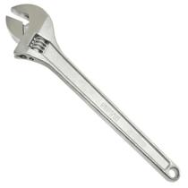 Chave ajustável 8" aço cromo vanádio abertura 24 mm