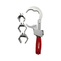 Chave Ajustável Grande De 80mm Em Liga De Alumínio Cromada Com Cabo Em ABS, Ferramenta Manual Para Chave Ajustável Grande De 80mm Em Liga De Alumínio Cromada Com Cabo Em ABS, Ferramenta Manual Para