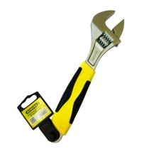 Chave Ajustável Inglesa 10 Polegadas Bomvink cabo emborrachado abertura boca para 1,25 pol. profissional Chave Ajustável Inglesa 10 Polegadas Bomvink cabo emborrachado abertura boca para 1,25 pol. profissional