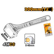 Chave Ajustável / Inglesa 12" INGCO