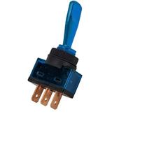 Chave alavanca 3 polos on/off 12v azul c/ neon Chave alavanca 3 polos on/off 12v azul c/ neon