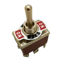 Chave Alavanca Pulsante KN223 ON OFF ON 15A 250V 6 Terminais Automação