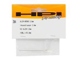 Chave allen 2.0mm de automodelo hpiz904
