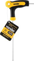 Chave Allen Abaulada 2,5Mm Com Cabo T Vonder Chave Allen Abaulada 2,5Mm Com Cabo T Vonder