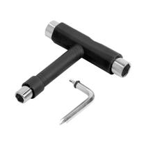 Chave Allen Em Forma De T Preta Para Skateboards, Longboards E Patins Ferramenta Profissional