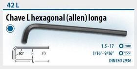 Chave Allen Gedore 008-1/8 42L