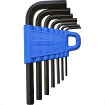 Chave Allen Gedore 1/8 A 9/16 Com 10 Pecas 12152 Chave Allen Gedore 1/8 A 9/16 Com 10 Pecas 12152