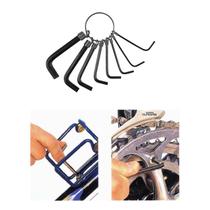 Chave Allen Hexagonal 1,5 A 6 mm Jogo C/ 8 Peças Chave Allen Hexagonal 1,5 A 6 mm Jogo C/ 8 Peças