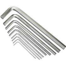 Chave Allen - Jogo 9 Peças - 1,5 A 10MM - Longa - Acetinado - MTX Chave Allen - Jogo 9 Peças - 1,5 A 10MM - Longa - Acetinado - MTX