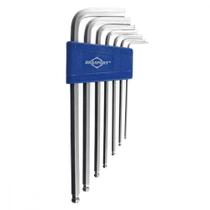 Chave Allen Jogo Brasfort Abaulada 1,5 A 6 Com 7 Pecas - 7831 Chave Allen Jogo Brasfort Abaulada 1,5 A 6 Com 7 Pecas - 7831