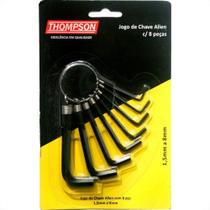 Chave Allen Jogo Thompson 1,5 A 08Mm Com 08 Pecas Chave Allen Jogo Thompson 1,5 A 08Mm Com 08 Pecas