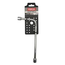 Chave Biela Em L Aço Carbono Cromado Curta Sextavado 10mm X 10mm Prateado Vanádio Niquelado Ferja