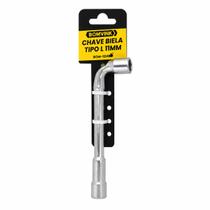 Chave Biela Tipo L 11mm Vazada Profissional em Aço Ideal para Mecânica e Manutenção