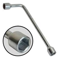 Chave biela tipo l aço carbono com brilho 13mm