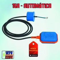 Chave Boia Elétrica Regulador de Nível Caixa DÁgua Superior e Inferior Automática MG CB-2012 15A