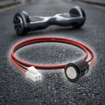 Chave Botão Liga E Desliga Hoverboard Triciclo Drift Elétrico Conector Sem Rosca 2 Pinos Peça Skate Chave Botão Liga E Desliga Hoverboard Triciclo Drift Elétrico Conector Sem Rosca 2 Pinos Peça Skate