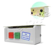 Chave botao on/off liga e desliga maquina costura industrial