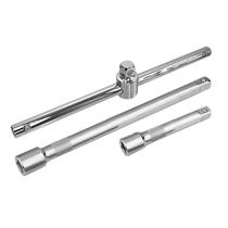 Chave Cabo T E Extensão P/ Soquete Kit 1/2'' Jogo 3 Peças