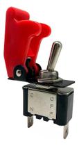 Chave Caça On/Off Botão Interruptor Alavanca Vermelho 12V Chave Caça On/Off Botão Interruptor Alavanca Vermelho 12V