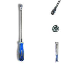 Chave Canhão 10mm com Haste Flexível Cromado King Tony Chave Canhão 10mm com Haste Flexível Cromado King Tony