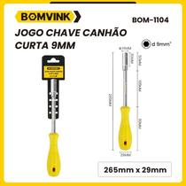 Chave canhão 9mm bom-1104 Chave canhão 9mm bom-1104