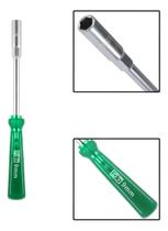 Chave Canhao 9mm Crv Longa Verde Chave Canhao 9mm Crv Longa Verde