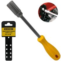 Chave Canhão Curta Vazada 10mm Cabo Antiderrapante 26cm