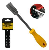 Chave Canhão Curta Vazada 11mm Cabo Antiderrapante 26cm Chave Canhão Curta Vazada 11mm Cabo Antiderrapante 26cm