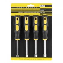 Chave Canhao Jogo Eda 5Mm A 8Mm Com 4 Pecas - 8Vq Chave Canhao Jogo Eda 5Mm A 8Mm Com 4 Pecas - 8Vq