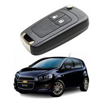 Chave Canivete 2 Botões Lamina Sonic 1.6 2012 A 2014