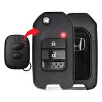 Chave Canivete Adaptação Honda Fit E Civic 2002 A 2008 433Mhz