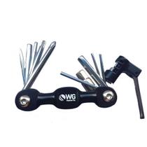 Chave Canivete Allen 10 Funções Com Extrator de Corrente Marca: WG Sports