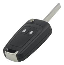 Chave Canivete Carcaça 2 Botões Gm Chevrolet Onix Spin Logo