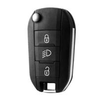 Chave Canivete Carcaça Oca Peugeot 3 Botões Chave Canivete Carcaça Oca Peugeot 3 Botões