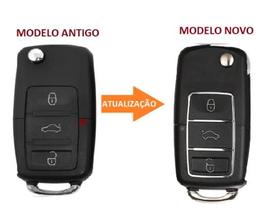 Chave Canivete Carçaça Vw Gol Voyage G5 Polo Bora Fox G4 Reposição Modelo Novo