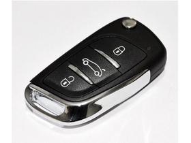 Chave Canivete Citroen / Peugeot 3 Botões Alarme Positron Inteligente Flex