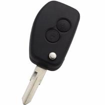 Chave Canivete Clio Sandero Logan Duster Até 2014 Chave Original + Lamina Virgem