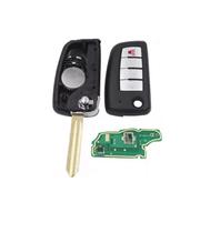 Chave canivete completa tiida sentra frontier 315 mhz 4b