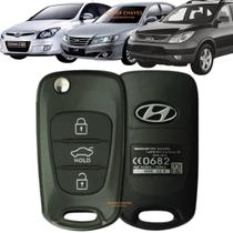 Chave Canivete Hyundai Veracruz I30 Santa Fé Azera Elantra