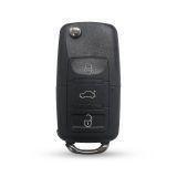 Chave Canivete KD900 Volkswagen 3 Botoes S/Pcf