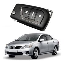 Chave Canivete Lâmina 3 Botões Corolla 1.8 2008 A 2014